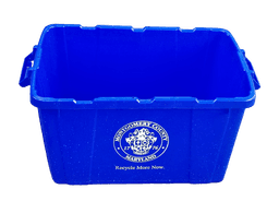 plastic-recycle bin